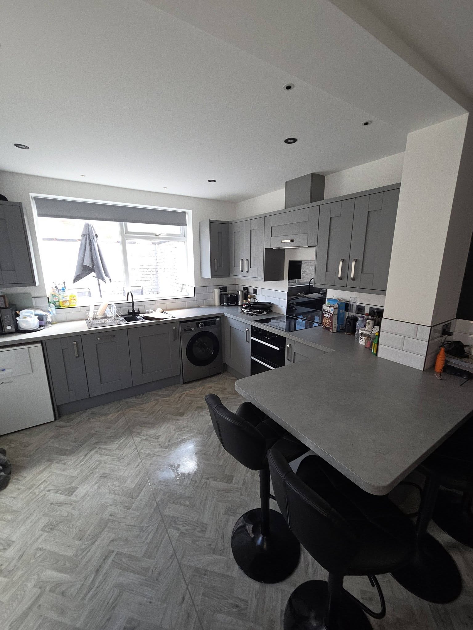 Professionally cleaned kitchen